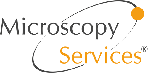 Grafikdesign Kunde Microscopy Service